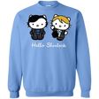 Sweatshirts Carolina Blue / Small Hello Sherlock Crewneck Sweatshirt