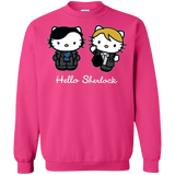 Sweatshirts Heliconia / Small Hello Sherlock Crewneck Sweatshirt