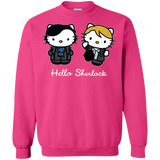 Sweatshirts Heliconia / Small Hello Sherlock Crewneck Sweatshirt