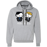 Sweatshirts Sport Grey / Small Hello Sherlock Premium Fleece Hoodie