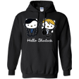 Sweatshirts Black / Small Hello Sherlock Pullover Hoodie