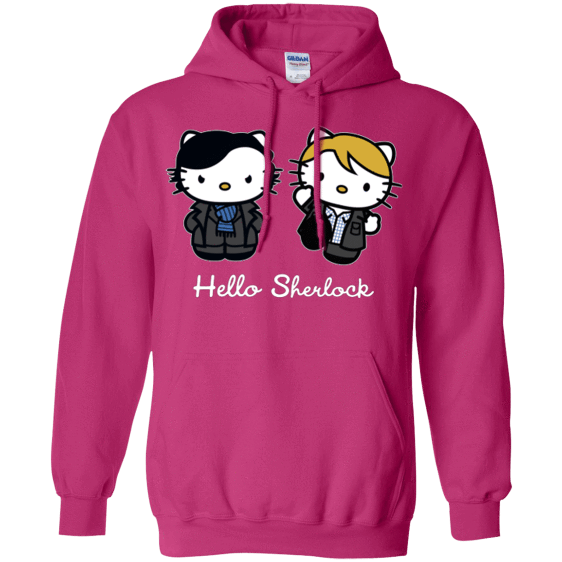 Sweatshirts Heliconia / Small Hello Sherlock Pullover Hoodie