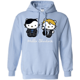 Sweatshirts Light Blue / Small Hello Sherlock Pullover Hoodie