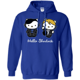 Sweatshirts Royal / Small Hello Sherlock Pullover Hoodie