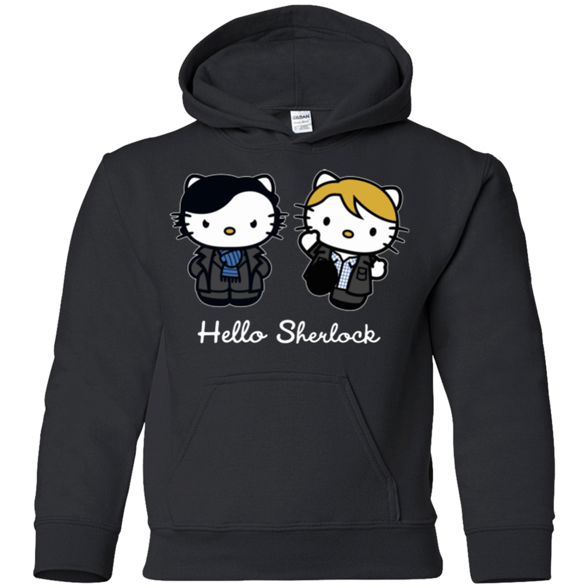 Sweatshirts Black / YS Hello Sherlock Youth Hoodie