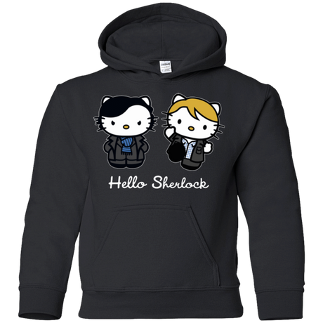 Sweatshirts Black / YS Hello Sherlock Youth Hoodie