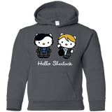 Sweatshirts Charcoal / YS Hello Sherlock Youth Hoodie