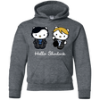Sweatshirts Dark Heather / YS Hello Sherlock Youth Hoodie