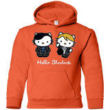 Sweatshirts Orange / YS Hello Sherlock Youth Hoodie