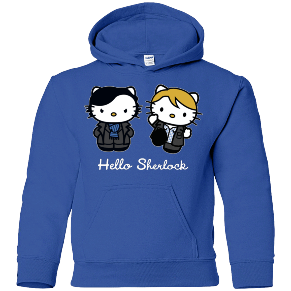 Sweatshirts Royal / YS Hello Sherlock Youth Hoodie