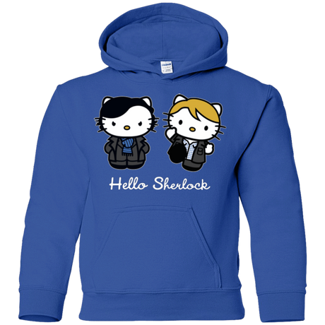 Sweatshirts Royal / YS Hello Sherlock Youth Hoodie