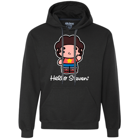 Sweatshirts Black / S Hello Steven Premium Fleece Hoodie
