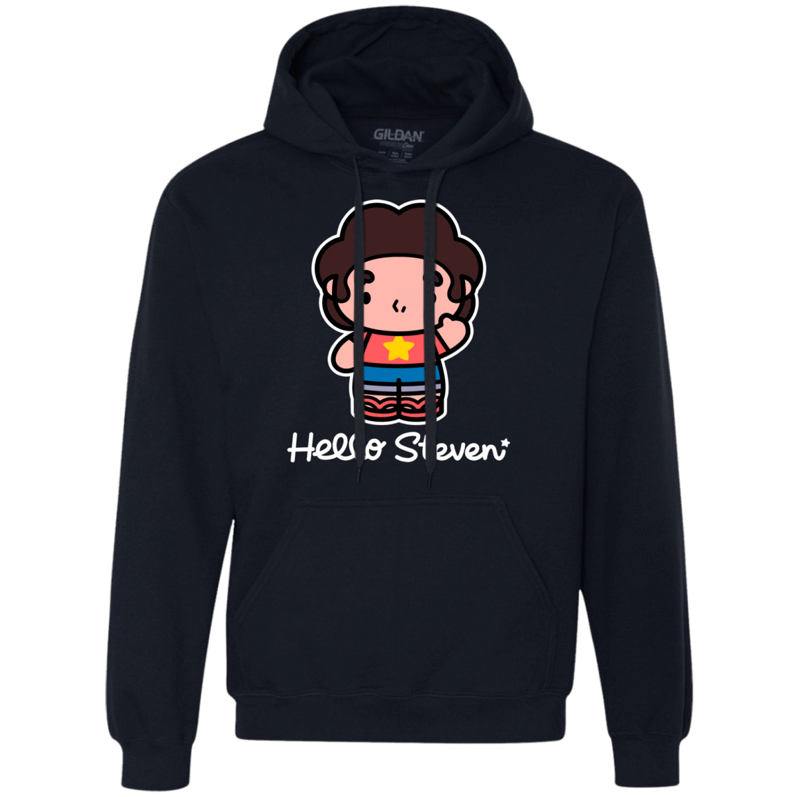 Sweatshirts Navy / S Hello Steven Premium Fleece Hoodie