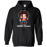 Sweatshirts Black / S Hello Steven Pullover Hoodie