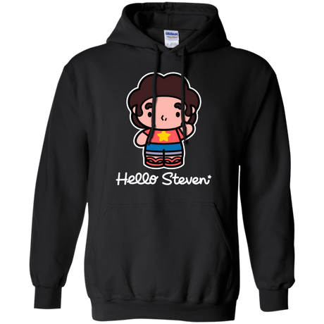 Sweatshirts Black / S Hello Steven Pullover Hoodie