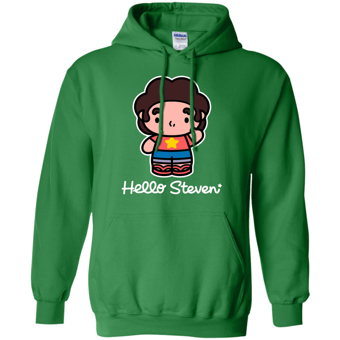 Sweatshirts Irish Green / S Hello Steven Pullover Hoodie