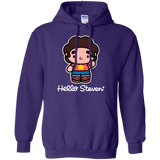 Sweatshirts Purple / S Hello Steven Pullover Hoodie