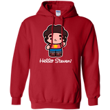 Sweatshirts Red / S Hello Steven Pullover Hoodie