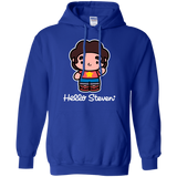Sweatshirts Royal / S Hello Steven Pullover Hoodie