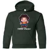 Sweatshirts Forest Green / YS Hello Steven Youth Hoodie