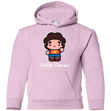 Sweatshirts Light Pink / YS Hello Steven Youth Hoodie