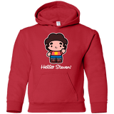 Sweatshirts Red / YS Hello Steven Youth Hoodie