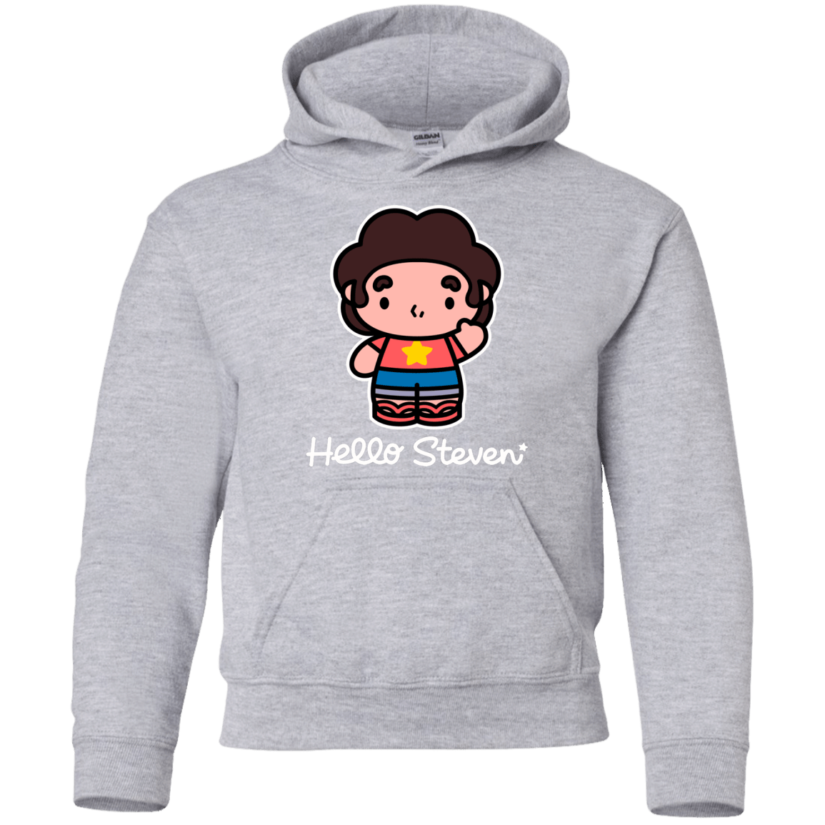 Sweatshirts Sport Grey / YS Hello Steven Youth Hoodie