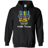 Sweatshirts Black / S Hello Thanos Pullover Hoodie