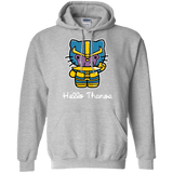 Sweatshirts Sport Grey / S Hello Thanos Pullover Hoodie