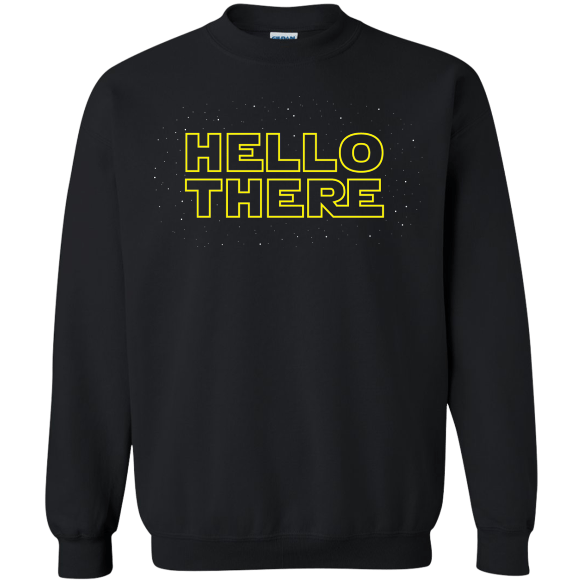 Sweatshirts Black / S Hello There Crewneck Sweatshirt