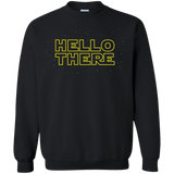 Sweatshirts Black / S Hello There Crewneck Sweatshirt