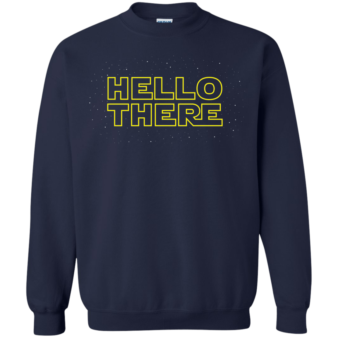 Sweatshirts Navy / S Hello There Crewneck Sweatshirt