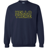 Sweatshirts Navy / S Hello There Crewneck Sweatshirt