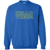 Sweatshirts Royal / S Hello There Crewneck Sweatshirt