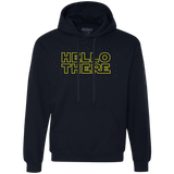 Sweatshirts Navy / S Hello There Premium Fleece Hoodie