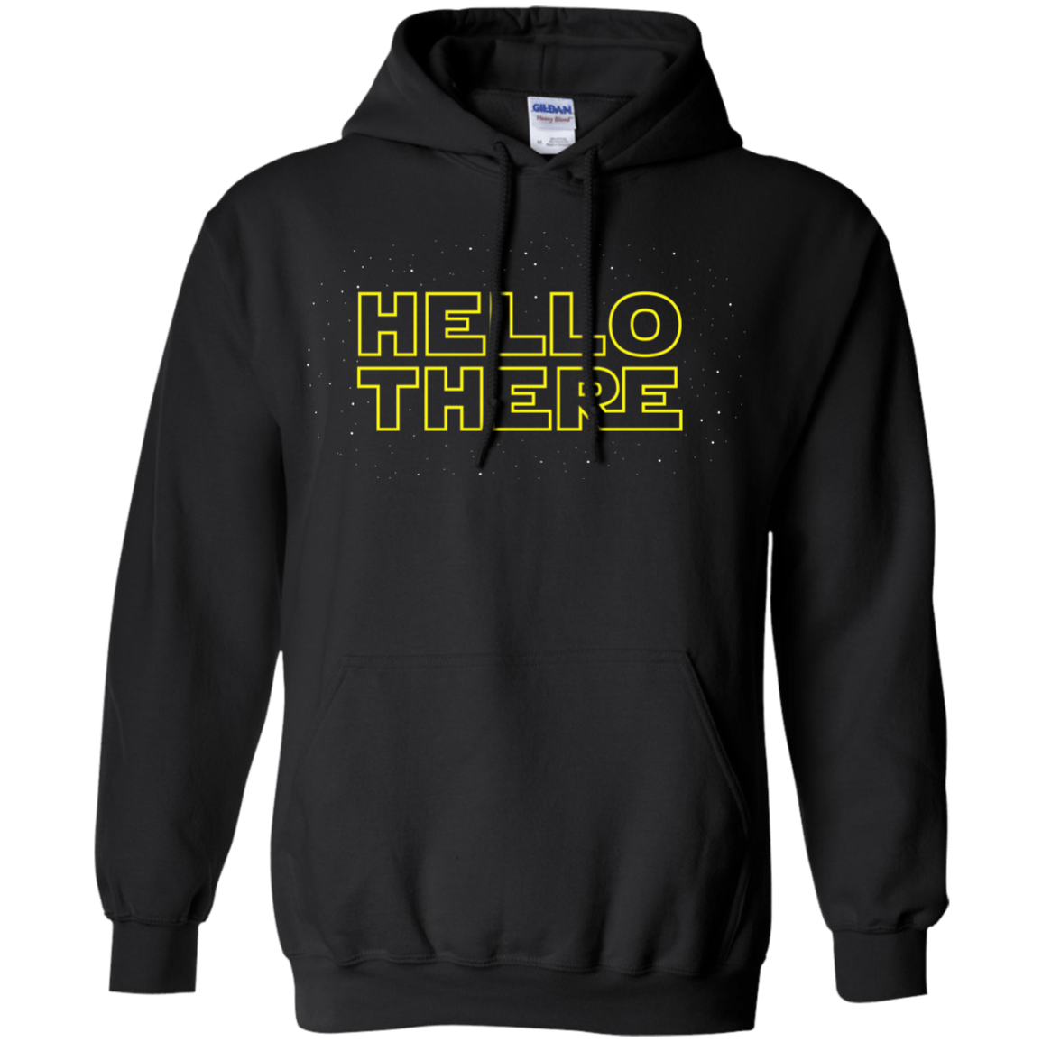 Sweatshirts Black / S Hello There Pullover Hoodie