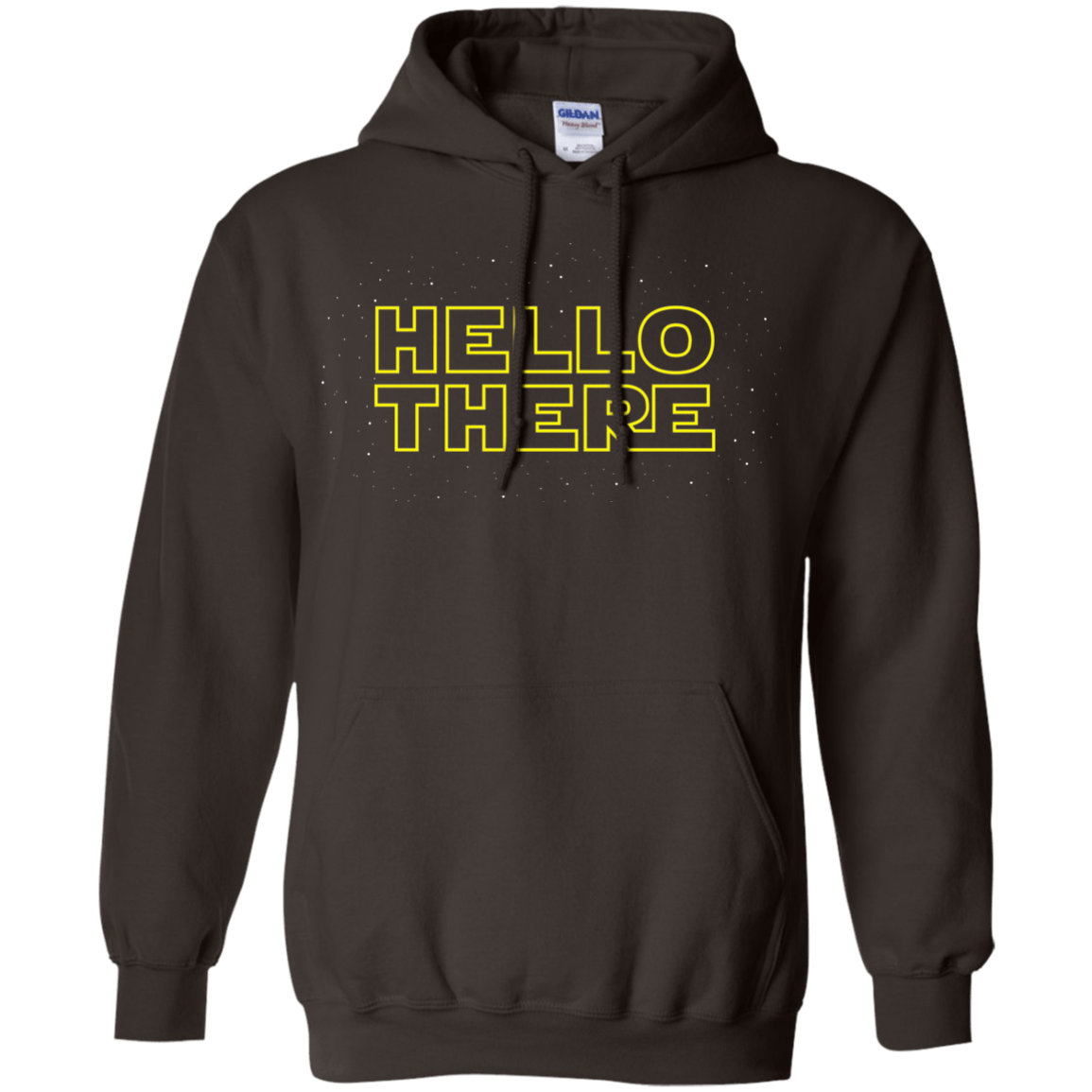 Sweatshirts Dark Chocolate / S Hello There Pullover Hoodie