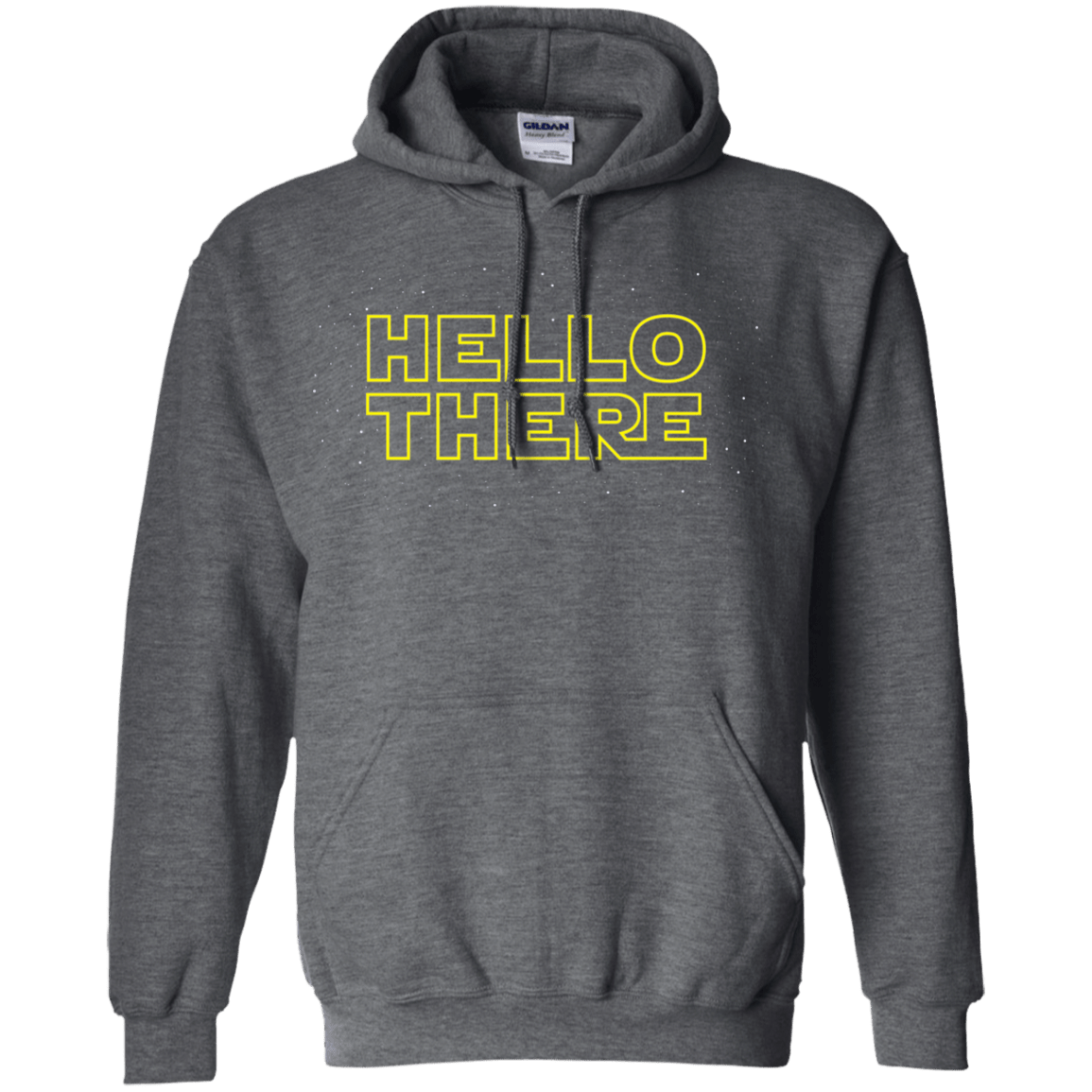 Sweatshirts Dark Heather / S Hello There Pullover Hoodie