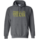 Sweatshirts Dark Heather / S Hello There Pullover Hoodie