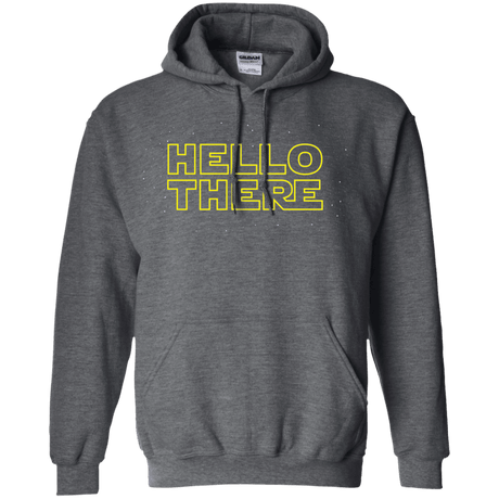 Sweatshirts Dark Heather / S Hello There Pullover Hoodie