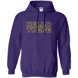 Sweatshirts Purple / S Hello There Pullover Hoodie