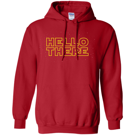 Sweatshirts Red / S Hello There Pullover Hoodie