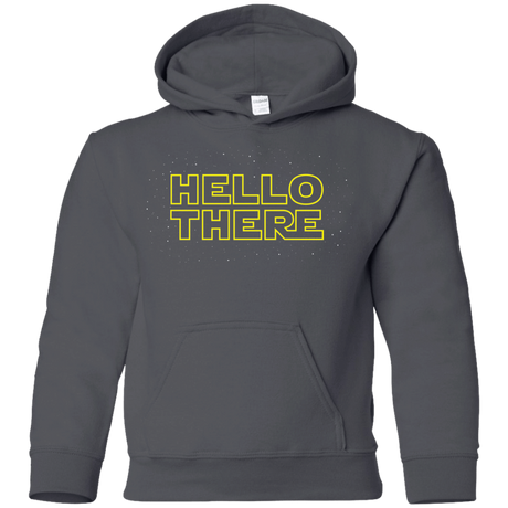 Sweatshirts Charcoal / YS Hello There Youth Hoodie