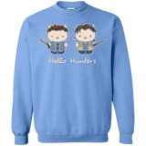 Sweatshirts Carolina Blue / Small hellohunters Crewneck Sweatshirt