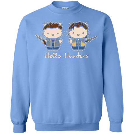 Sweatshirts Carolina Blue / Small hellohunters Crewneck Sweatshirt