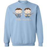 Sweatshirts Light Blue / Small hellohunters Crewneck Sweatshirt