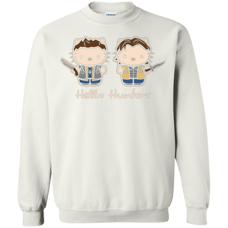 Sweatshirts White / Small hellohunters Crewneck Sweatshirt