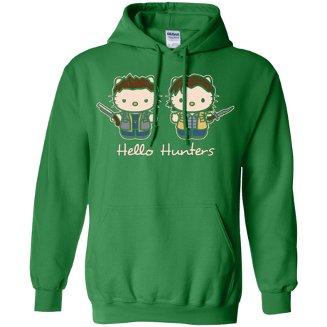 Sweatshirts Irish Green / Small hellohunters Pullover Hoodie