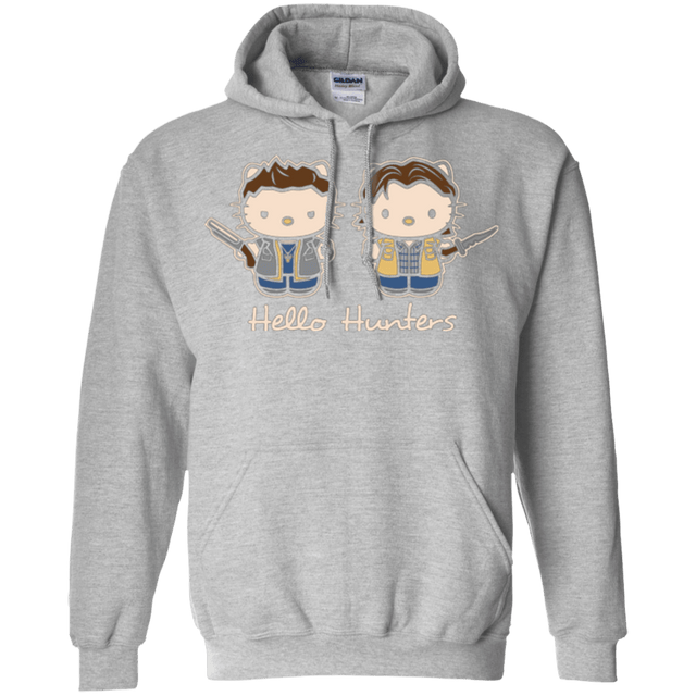 Sweatshirts Sport Grey / Small hellohunters Pullover Hoodie