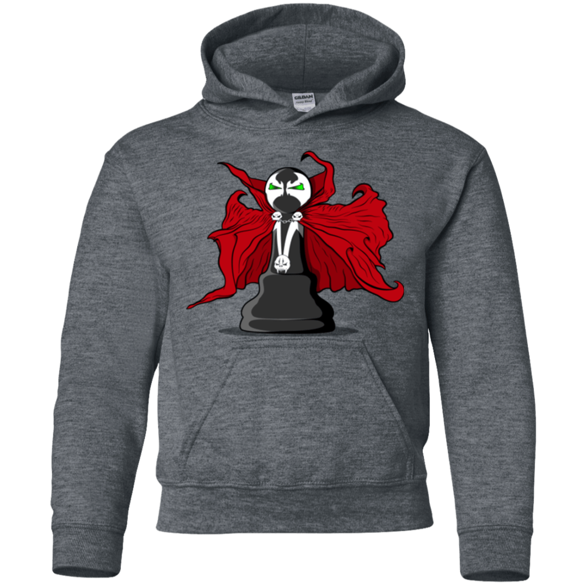 Sweatshirts Dark Heather / YS Hells Pawn Youth Hoodie
